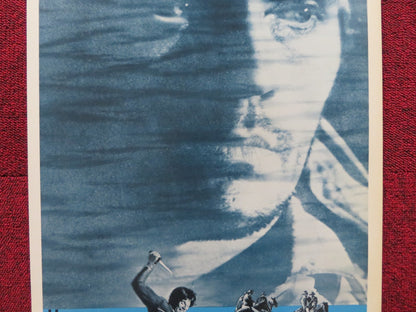 BLUE US INSERT (14"x 36") POSTER TERENCE STAMP JOANNA PETTET 1968 Rendezvous Cinema Movie posters