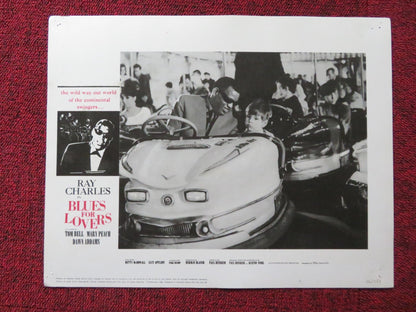 BLUES FOR LOVERS / BALLAD IN BLUE US LOBBY CARD SET RAY CHARLES TOM BELL 1966 Rendezvous Cinema Movie posters