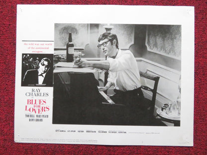 BLUES FOR LOVERS / BALLAD IN BLUE US LOBBY CARD SET RAY CHARLES TOM BELL 1966 Rendezvous Cinema Movie posters