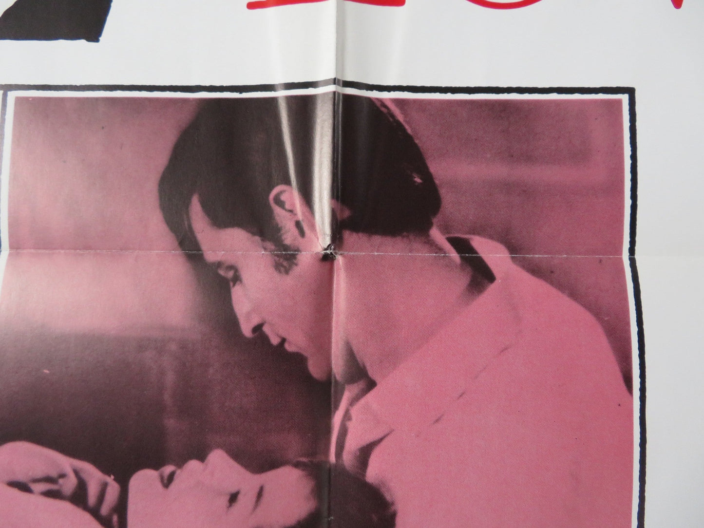 BLUES FOR LOVERS FOLDED US ONE SHEET POSTER RAY CHARLES TOM BELL 1966 Rendezvous Cinema Movie posters