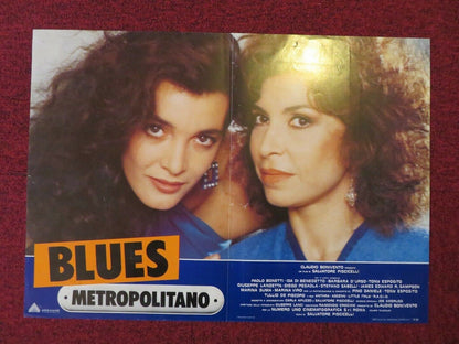BLUES METROPOLITANO ITALIAN FOTOBUSTA POSTER MARINA SUMA 1985 Movie posters