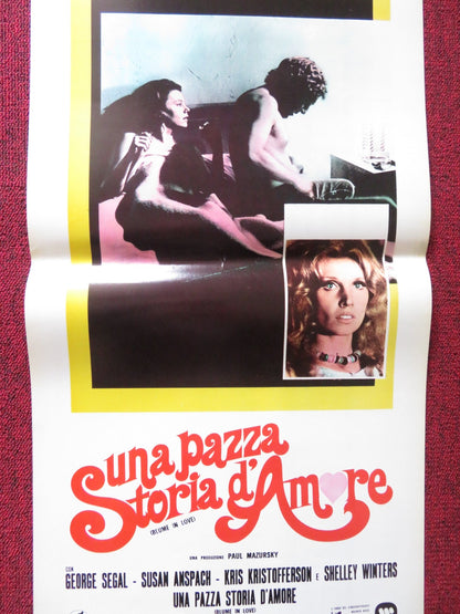 BLUME IN LOVE ITALIAN LOCANDINA POSTER GEORGE SEGAL SUSAN ANSPACH 1973 Rendezvous Cinema Movie posters