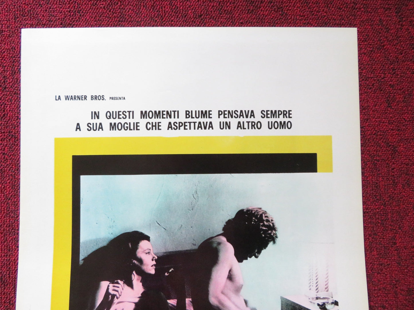 BLUME IN LOVE ITALIAN LOCANDINA POSTER GEORGE SEGAL SUSAN ANSPACH 1973 Rendezvous Cinema Movie posters
