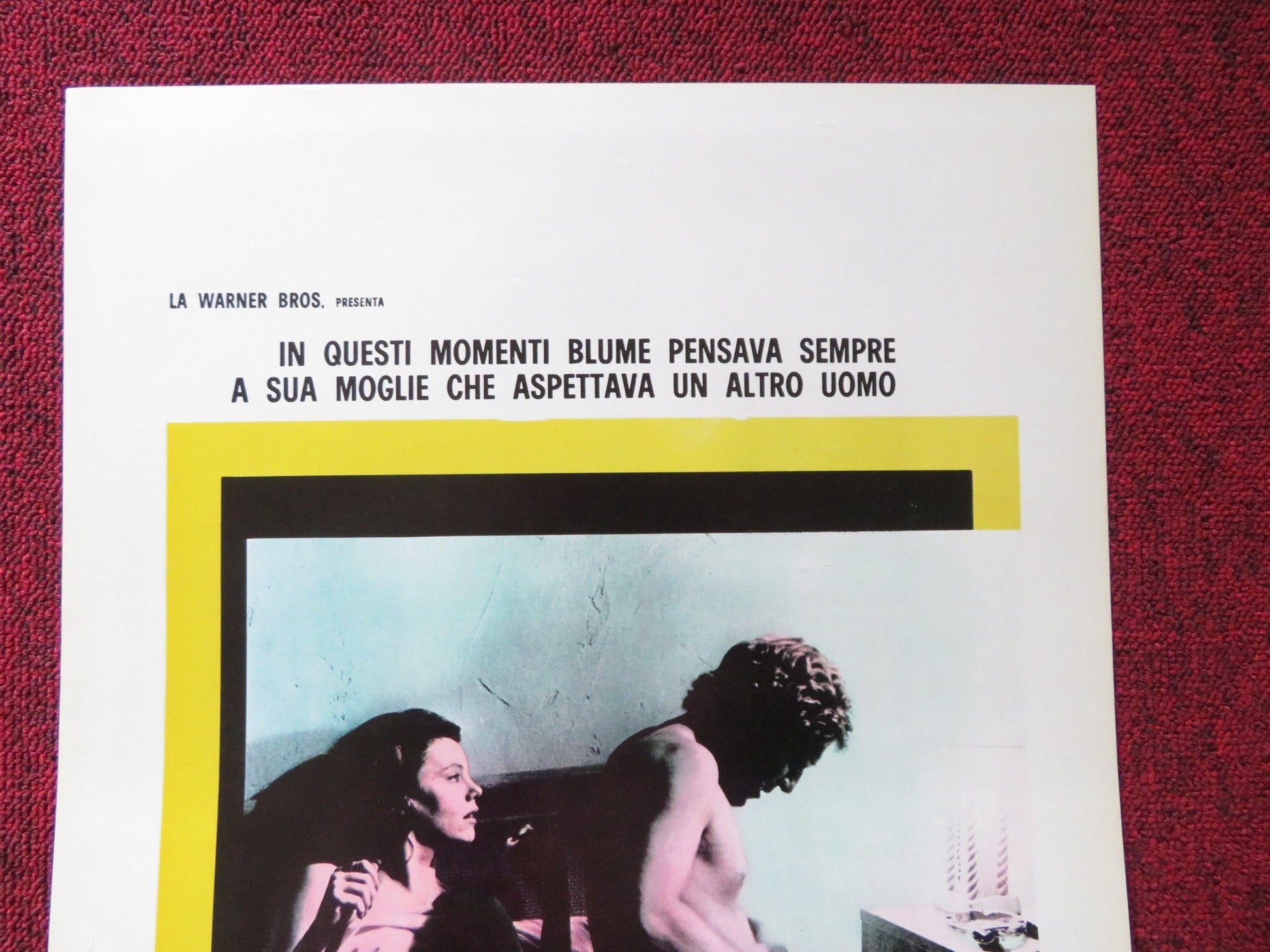 BLUME IN LOVE ITALIAN LOCANDINA POSTER GEORGE SEGAL SUSAN ANSPACH 1973 Rendezvous Cinema Movie posters