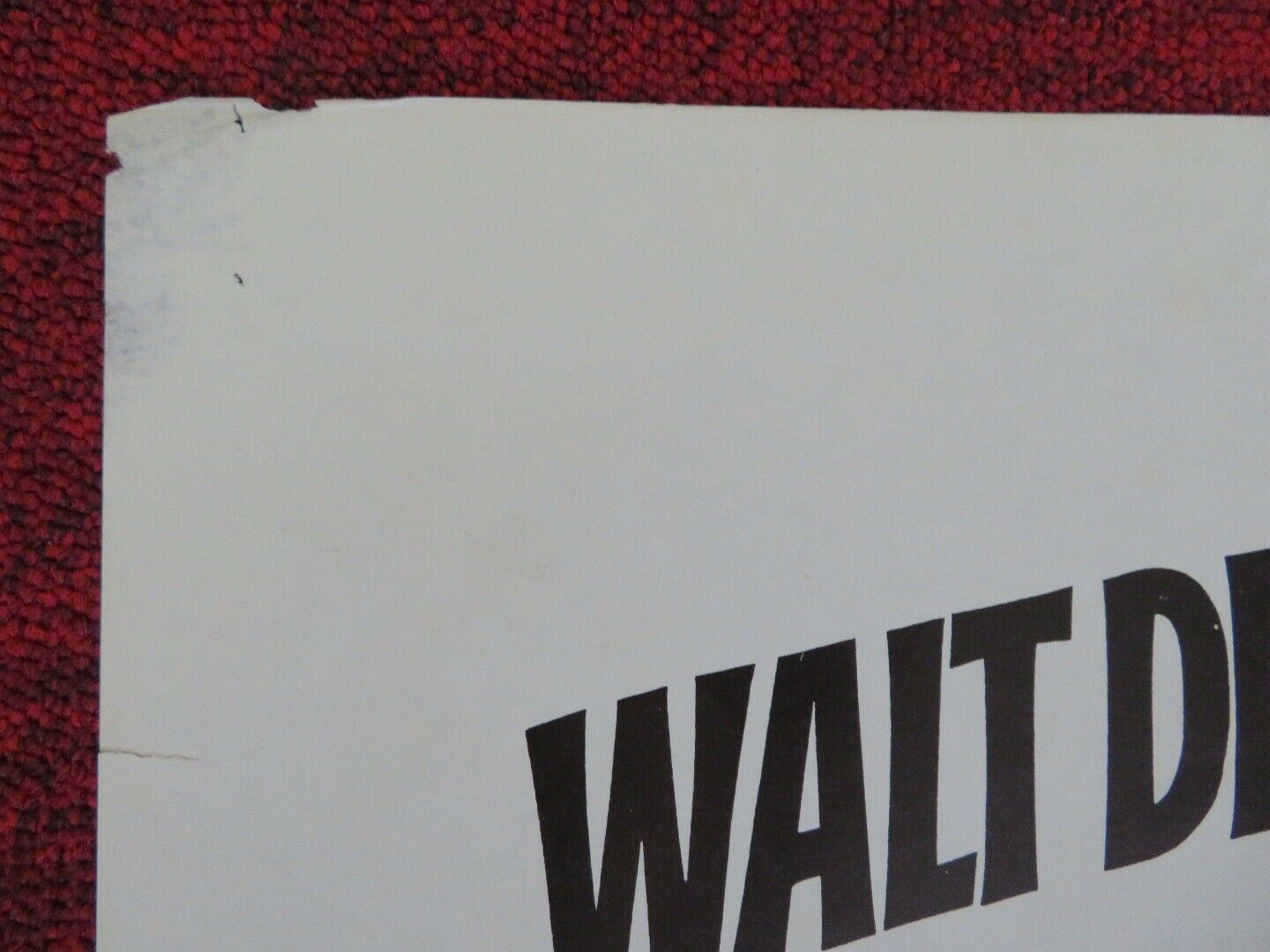 BOATNIKS FOLDED US ONE SHEET POSTER DISNEY ROBERT MORSE 1970 Movie posters