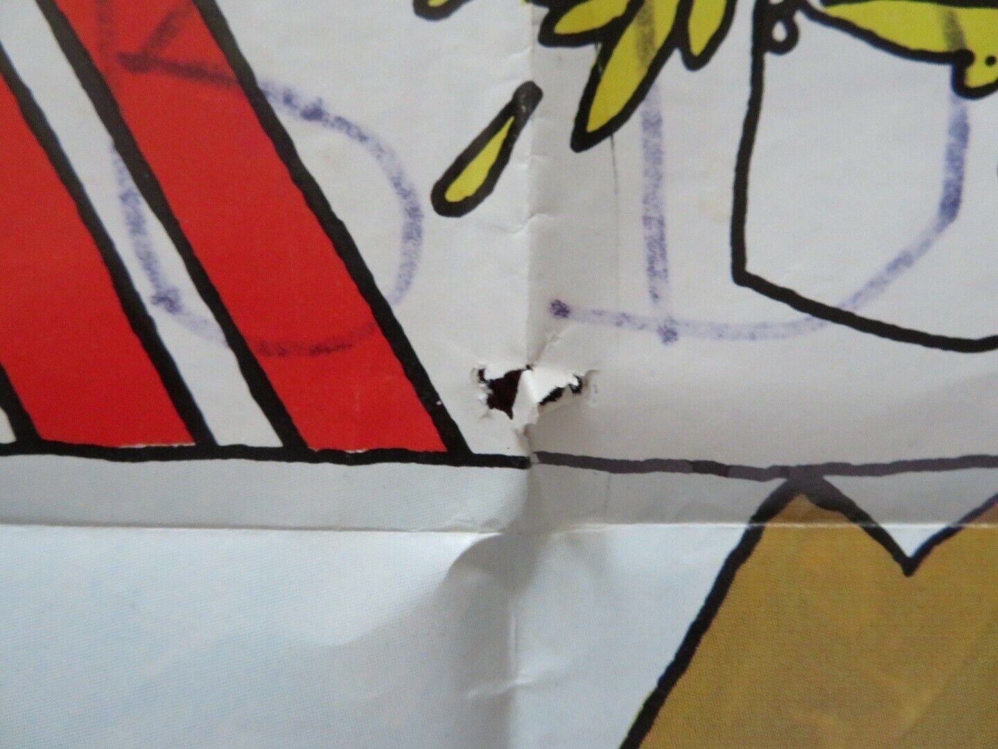 BOATNIKS FOLDED US ONE SHEET POSTER DISNEY ROBERT MORSE 1970 Movie posters