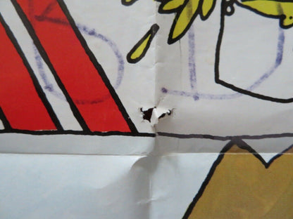 BOATNIKS FOLDED US ONE SHEET POSTER DISNEY ROBERT MORSE 1970 Movie posters