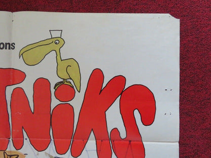 BOATNIKS FOLDED US ONE SHEET POSTER DISNEY ROBERT MORSE 1970 Movie posters