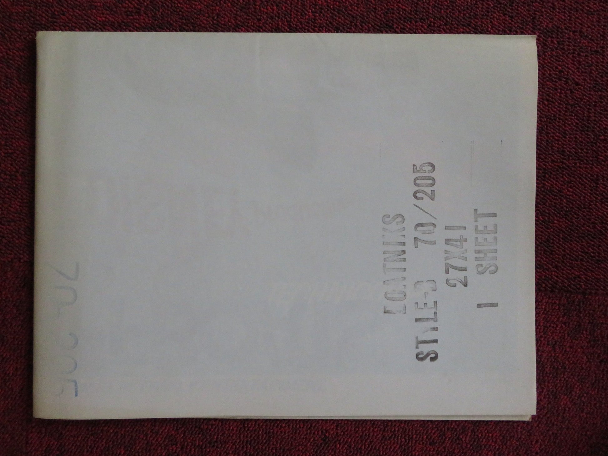 BOATNIKS - STYLE B FOLDED US ONE SHEET POSTER DISNEY ROVERT MORSE 1970 Rendezvous Cinema Movie posters