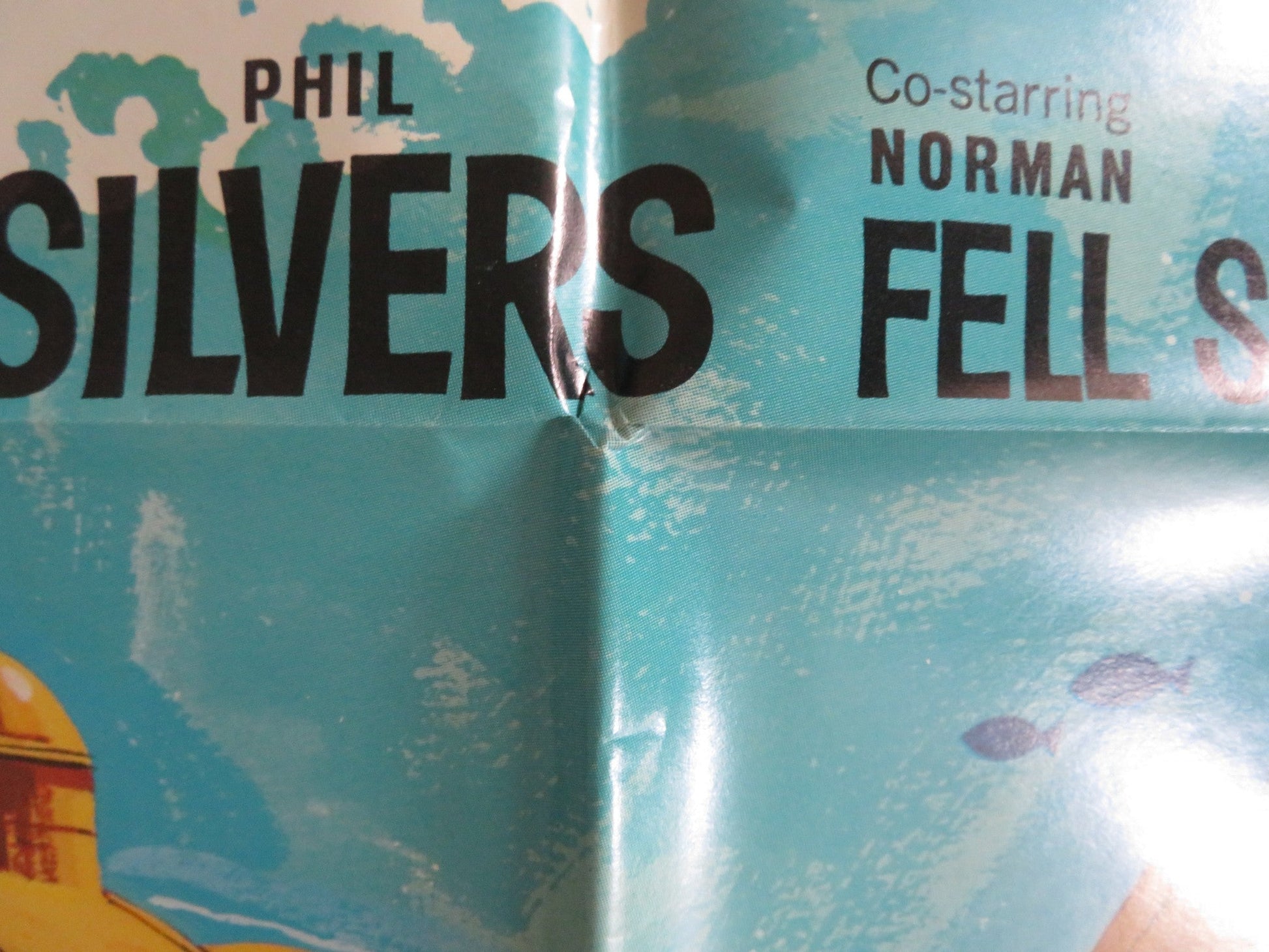 BOATNIKS - STYLE B FOLDED US ONE SHEET POSTER DISNEY ROVERT MORSE 1970 Rendezvous Cinema Movie posters