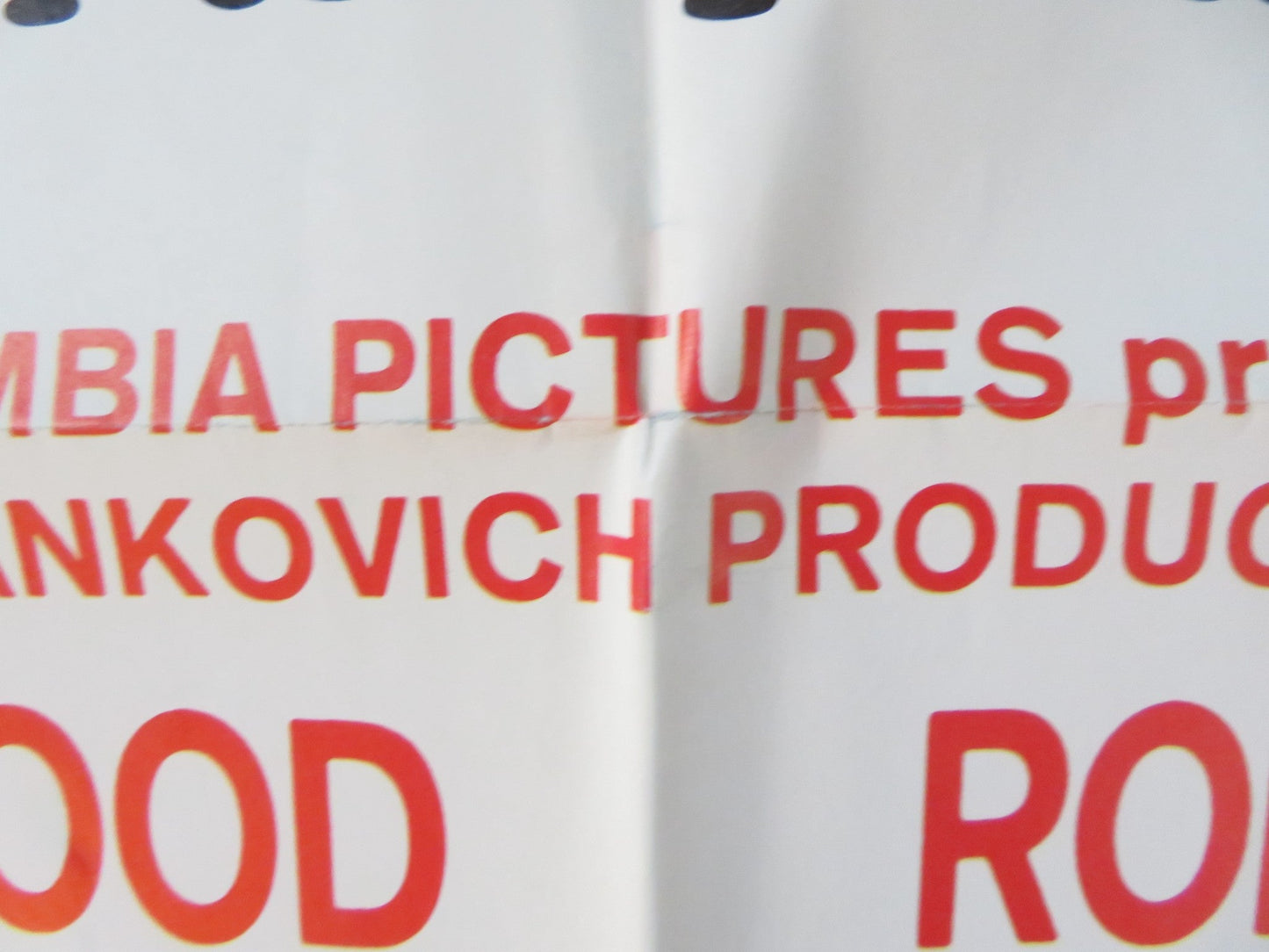 BOB & CAROL & TED & ALICE FOLDED US ONE SHEET POSTER ROBERT CULP N. WOOD 1969 Rendezvous Cinema Movie posters