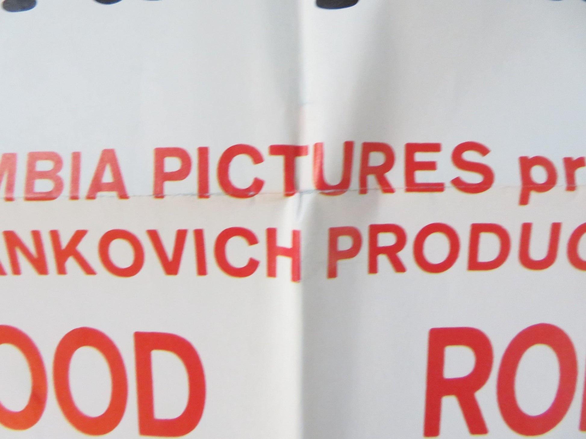 BOB & CAROL & TED & ALICE FOLDED US ONE SHEET POSTER ROBERT CULP N. WOOD 1969 Rendezvous Cinema Movie posters