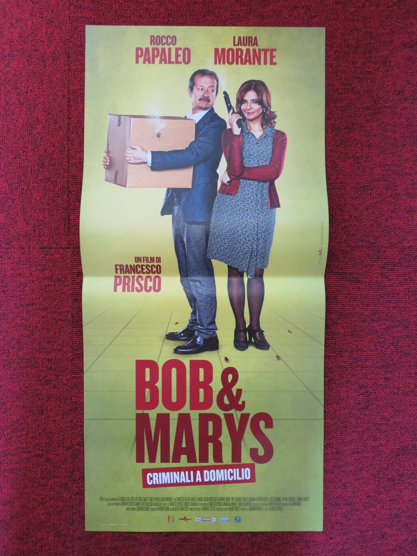 BOB & MARYS ITALIAN LOCANDINA POSTER ROCCO PAPALEO LAURA MORANTE 2018 Rendezvous Cinema Movie posters