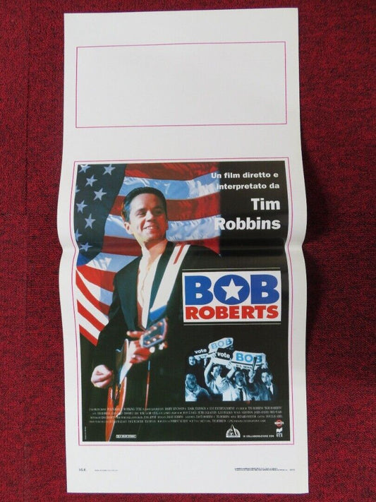 BOB ROBERTS ITALIAN LOCANDINA (27.5"x13") POSTER TIM ROBBINS 1992 Movie posters