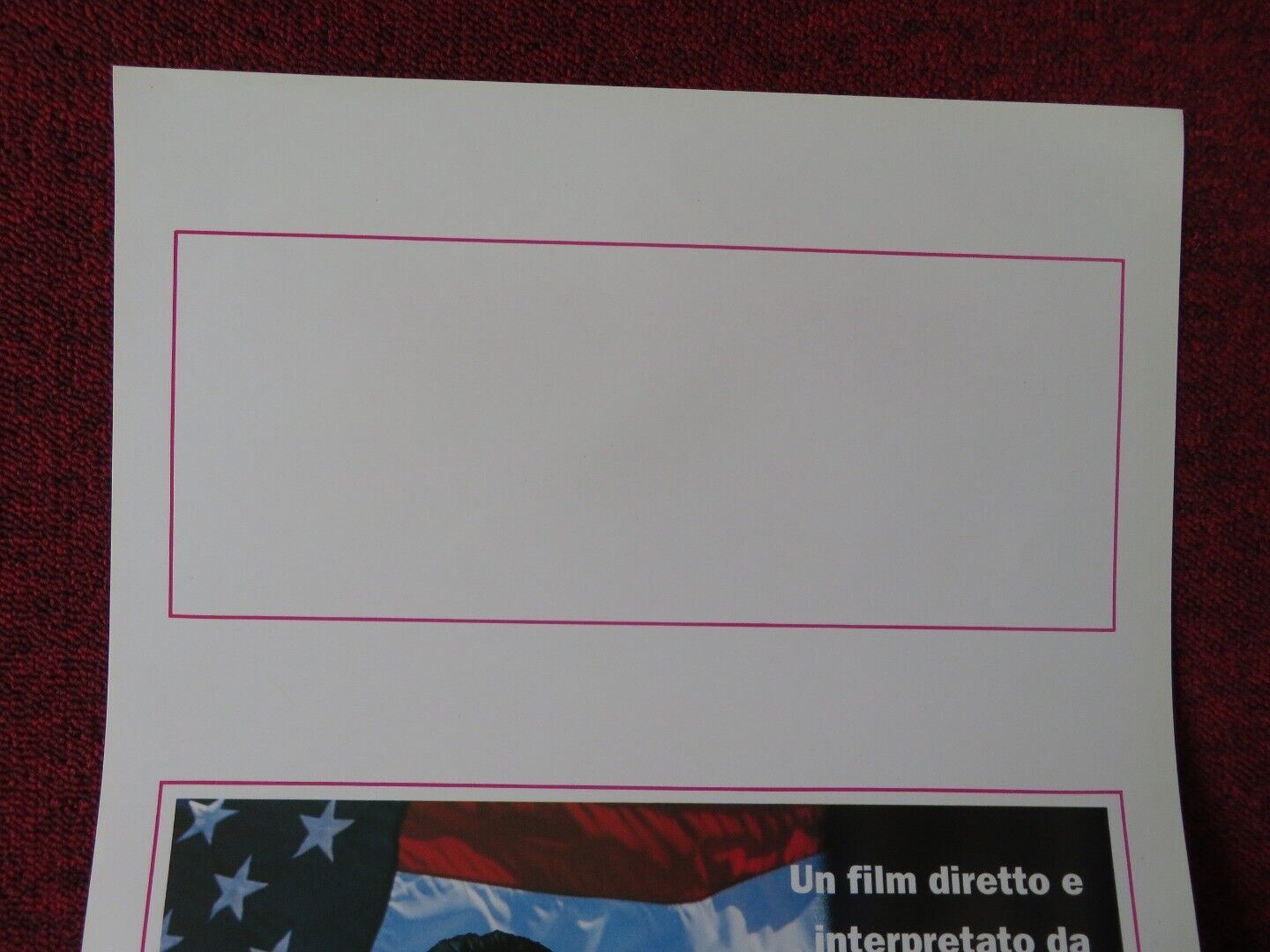 BOB ROBERTS ITALIAN LOCANDINA (27.5"x13") POSTER TIM ROBBINS 1992 Movie posters