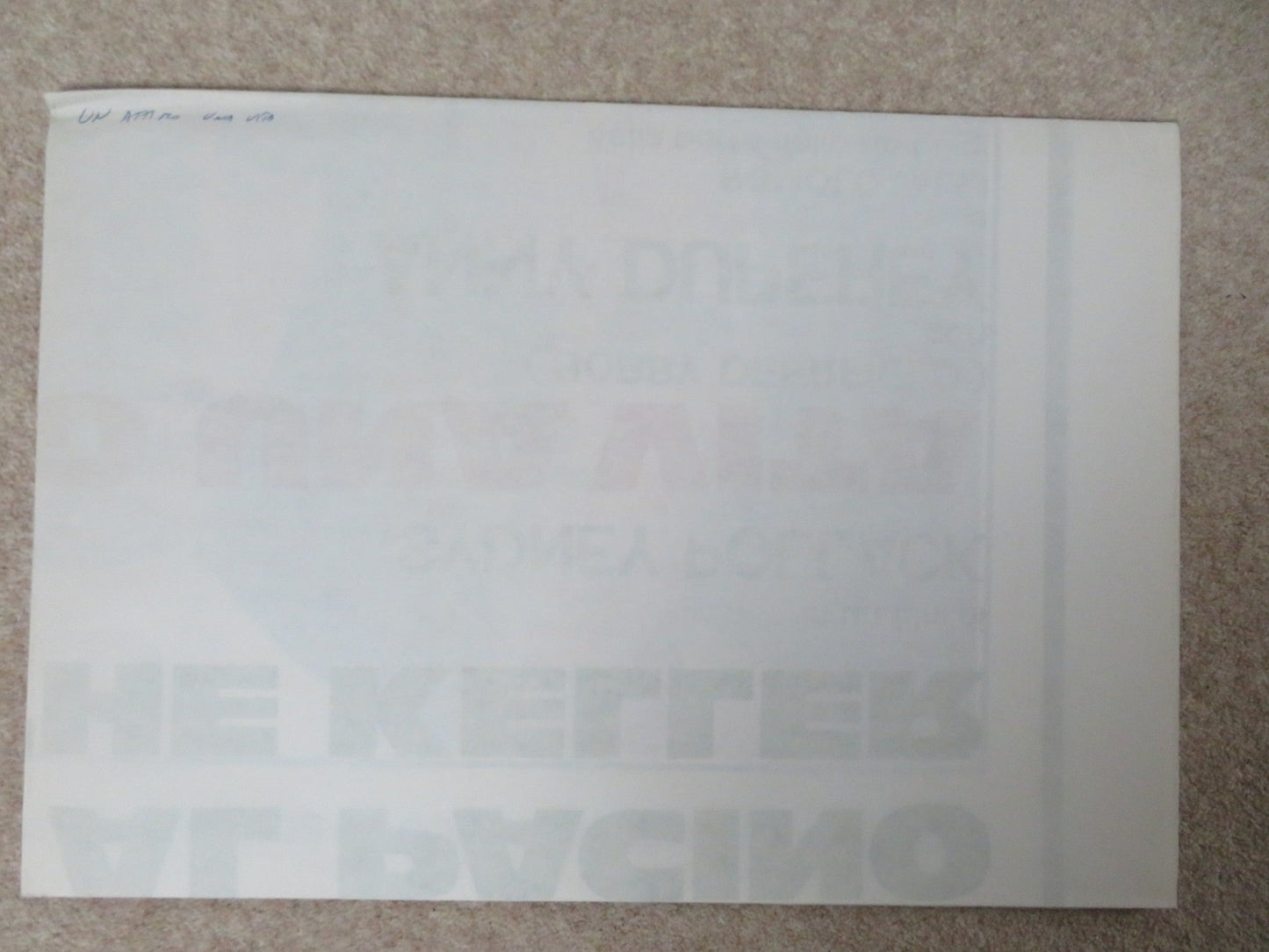 BOBBY DEERFIELD ITALIAN 2 FOGLIO POSTER AL PACINO MARTHE KELLER 1977 Rendezvous Cinema Movie posters