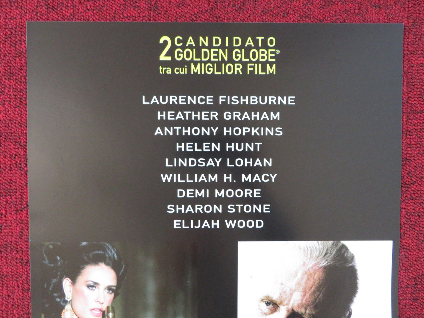 BOBBY ITALIAN LOCANDINA POSTER ANTHONY HOPKINS EMILIO ESTEVEZ 2006 Rendezvous Cinema Movie posters