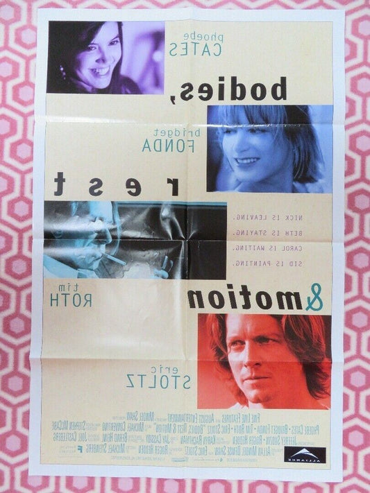 BODIES, REST & MOTION US ONE SHEET POSTER PHOEBE CATES BRIDGET FONDA - Rendezvous Cinema