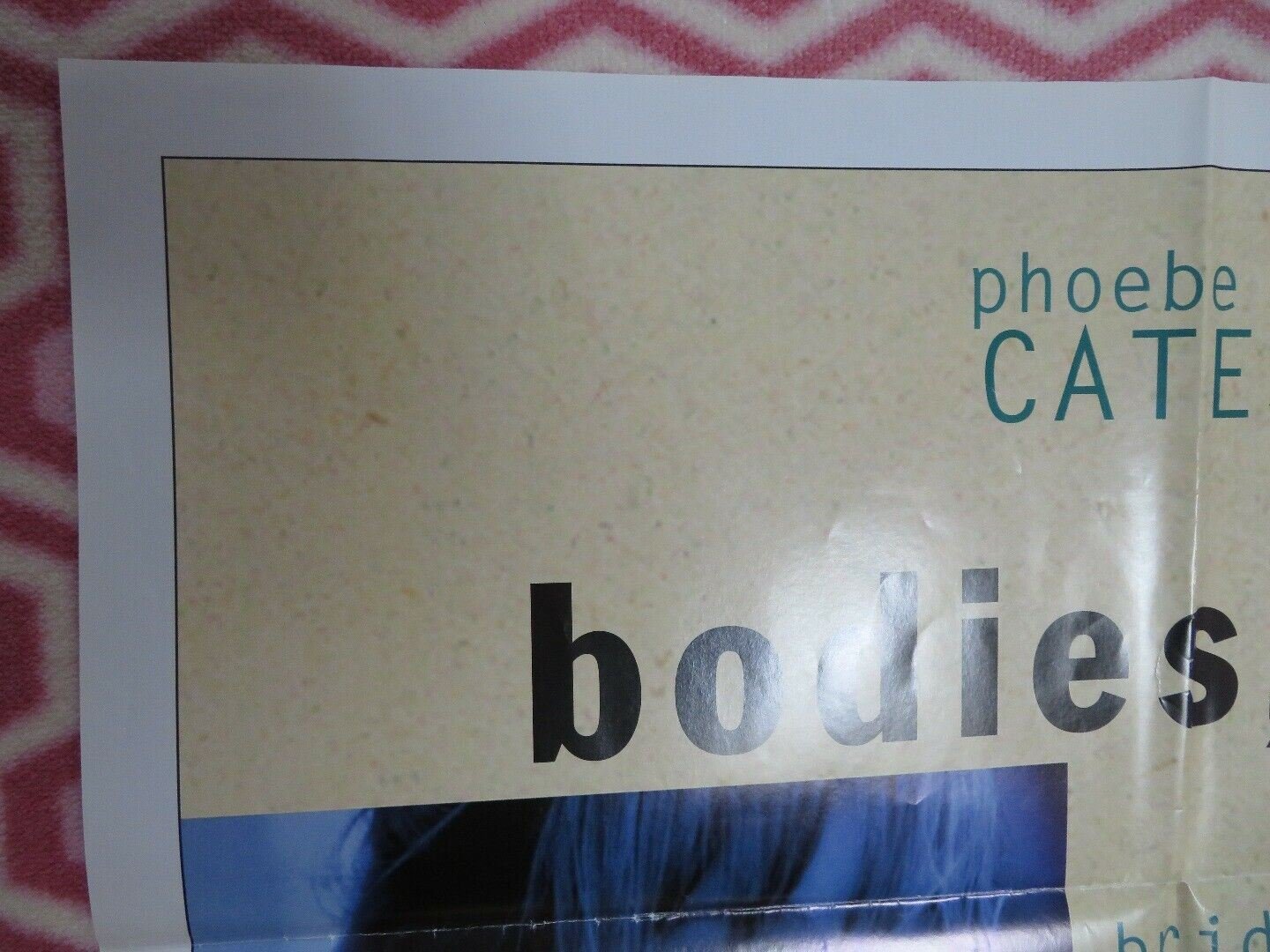 BODIES, REST & MOTION US ONE SHEET POSTER PHOEBE CATES BRIDGET FONDA - Rendezvous Cinema