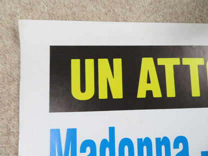 BODY OF EVIDENCE ITALIAN 2 FOGLIO POSTER MADONNA WILLEM DAFOE 1992 Rendezvous Cinema Movie posters
