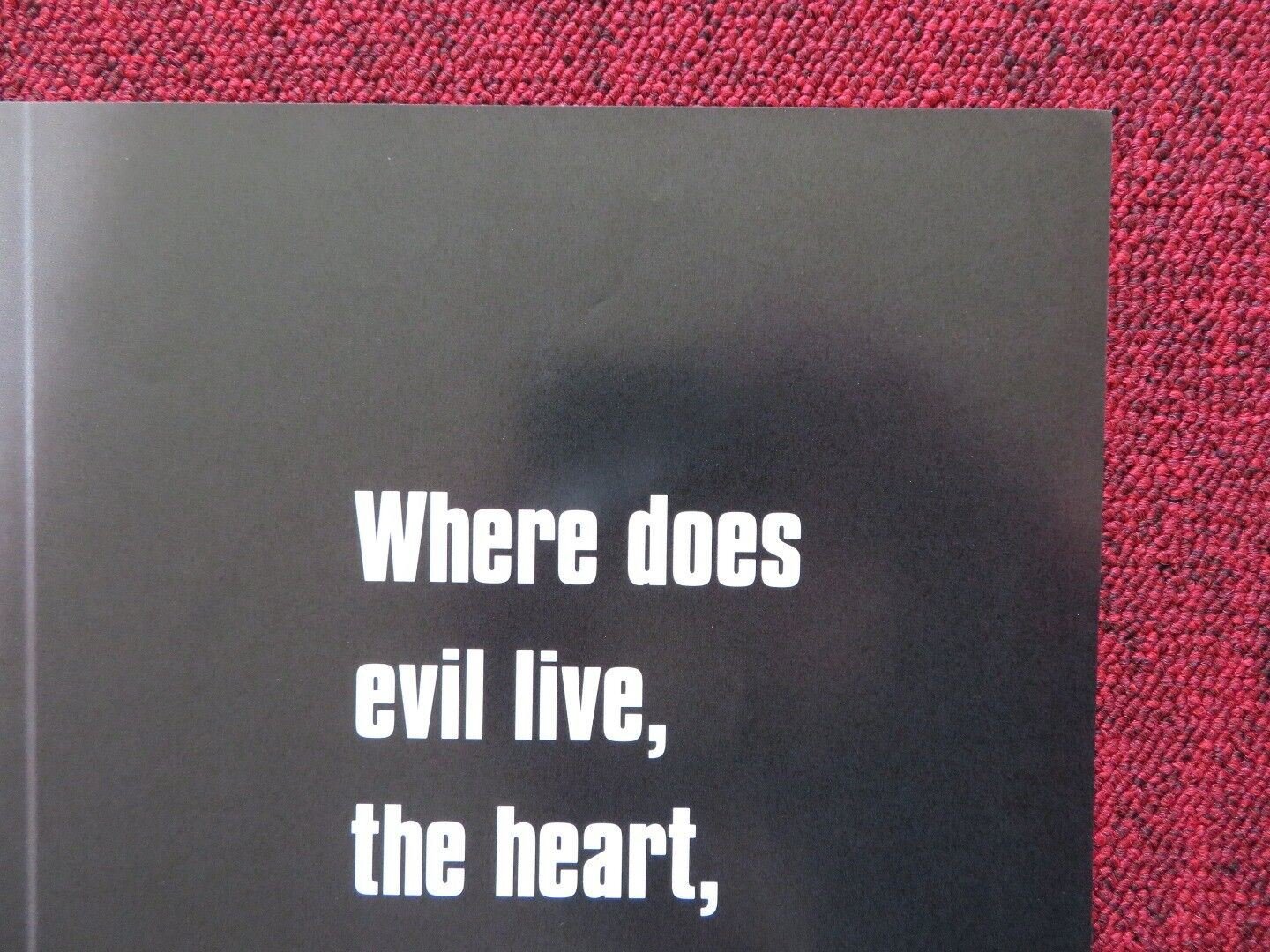 BODY PARTS FOLDED US ONE SHEET POSTER JEFF FAHEY LINDSAY DUNCAN 1991 Movie posters