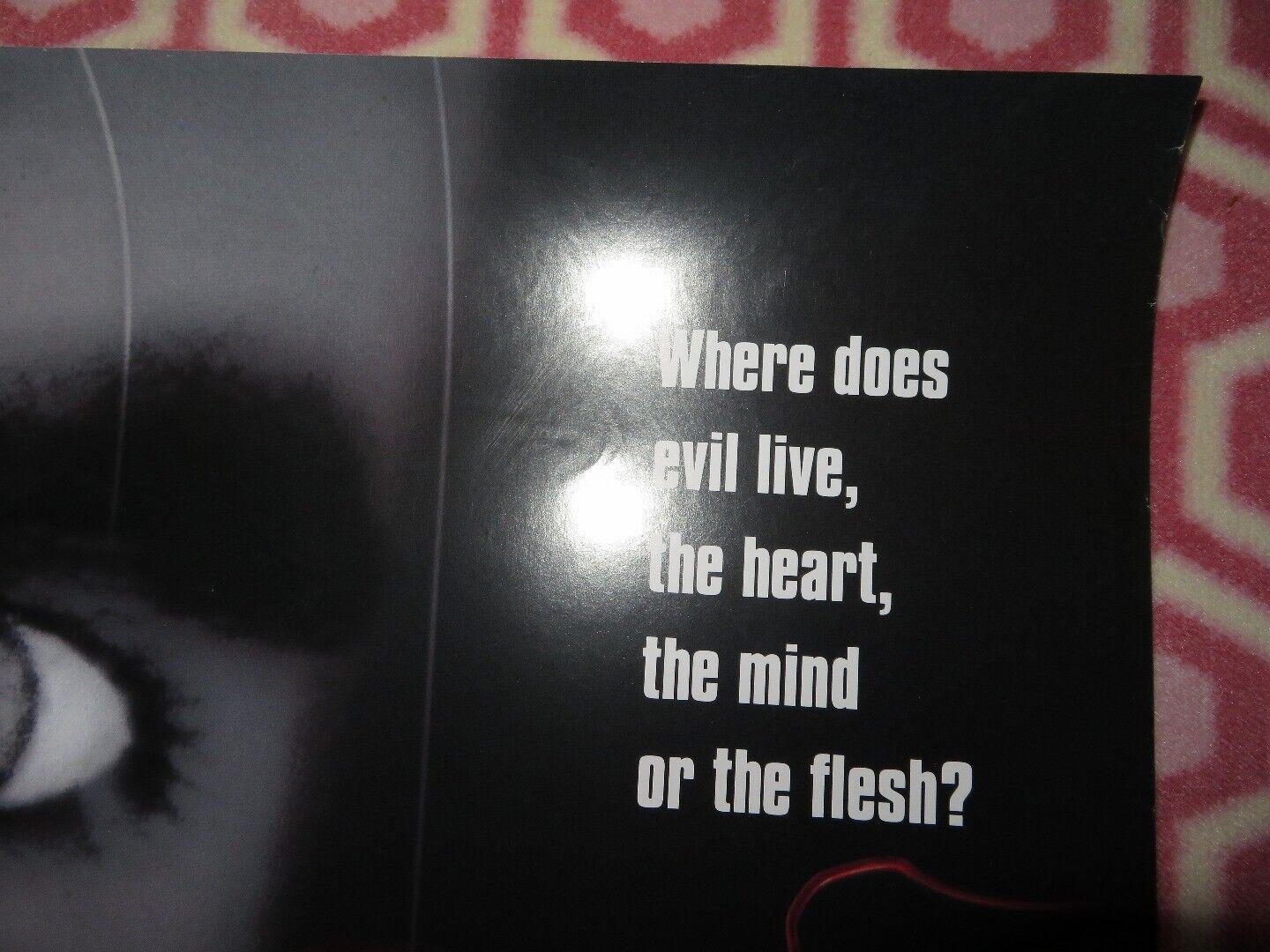 BODY PARTS ONE SHEET ROLLED POSTER JEFF FAHEY ERIC RED 1991 Movie posters