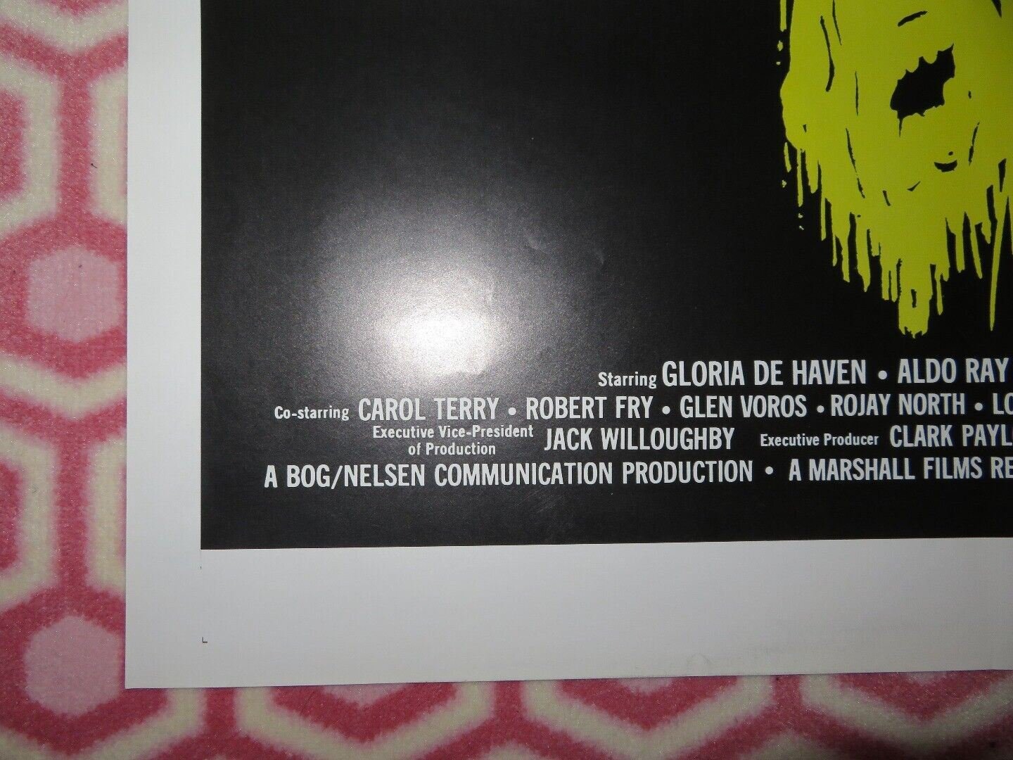 BOG US ONE SHEET POSTER GLORIA DE HAVEN ALDO RAY 1979 Movie posters