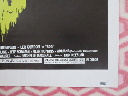 BOG US ONE SHEET POSTER GLORIA DE HAVEN ALDO RAY 1979 Movie posters