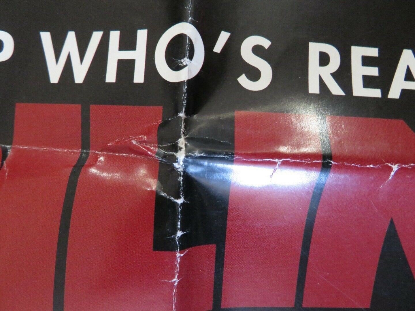 BOILING POINT ONE FOLDED US ONE SHEET POSTER WESLEY SNIPES DENNIS HOPPER 1993 - Rendezvous Cinema