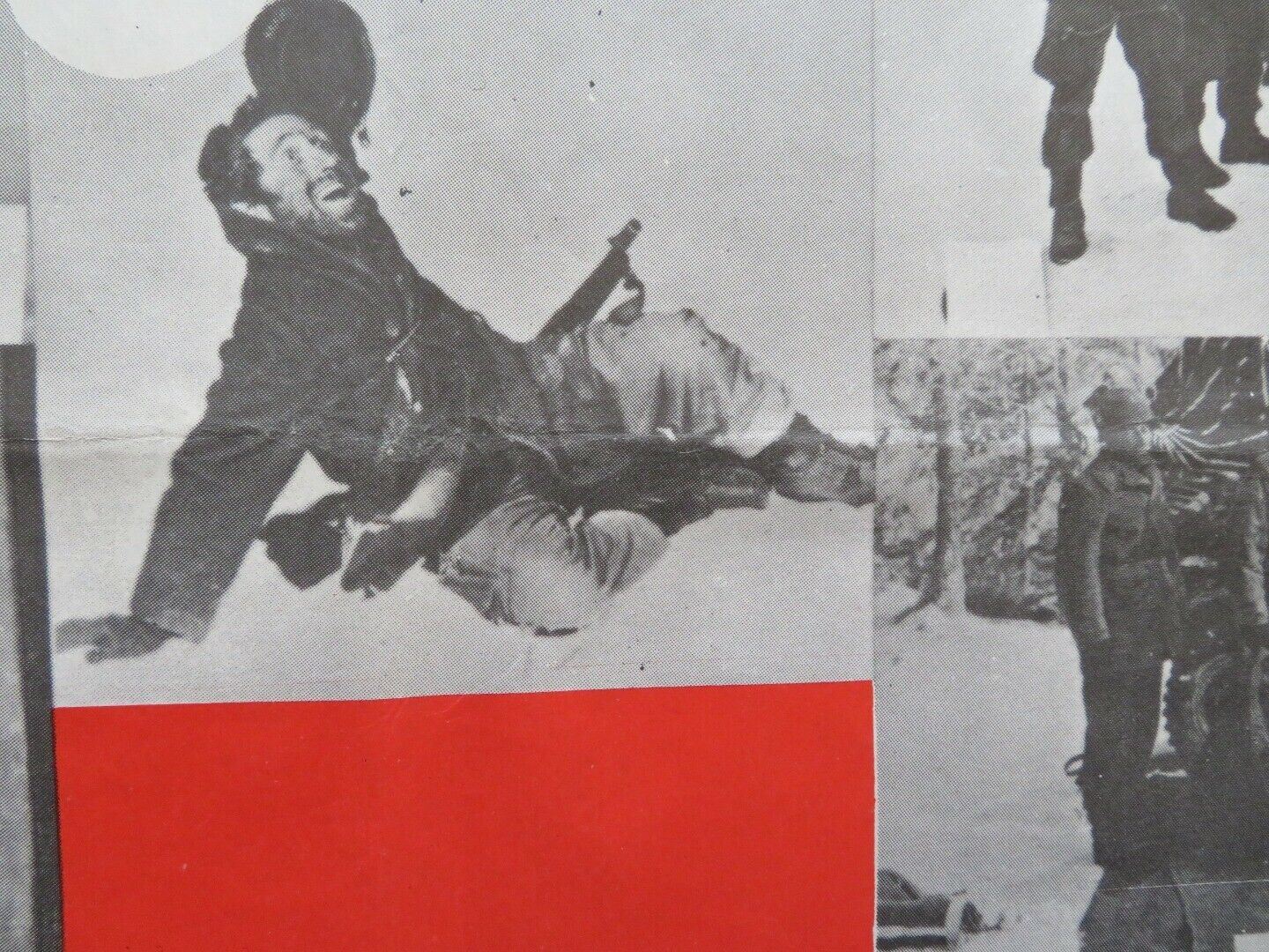 BOJISTE / BATTLEGROUND YUGOSLAVIAN (19.5"x 27.5") POSTER VAN JOHNSON 1949 Movie posters