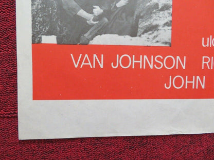 BOJISTE / BATTLEGROUND YUGOSLAVIAN (19.5"x 27.5") POSTER VAN JOHNSON 1949 Movie posters