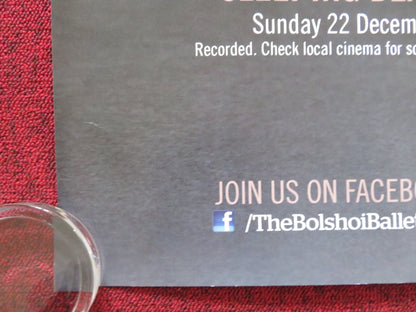 BOLSHOI BALLET 2013 - 2014 UK QUAD (30"x 40") ROLLED POSTER SPARTACUS 2014 Rendezvous Cinema Movie posters