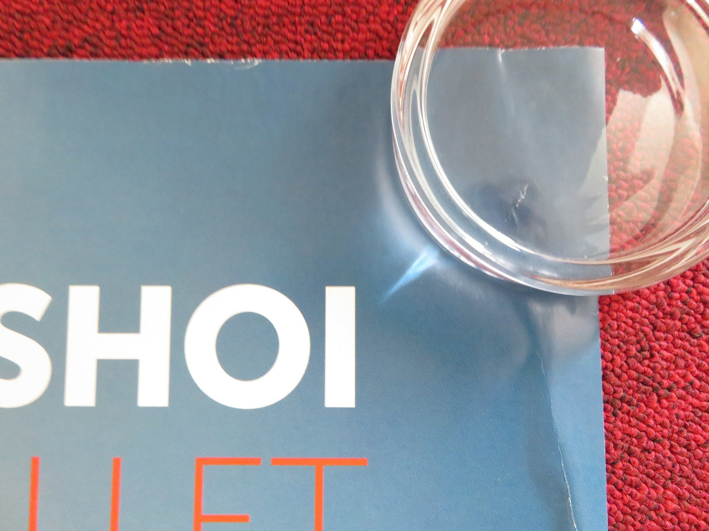 BOLSHOI BALLET 2015 UK QUAD ROLLED POSTER 2015 Rendezvous Cinema Movie posters