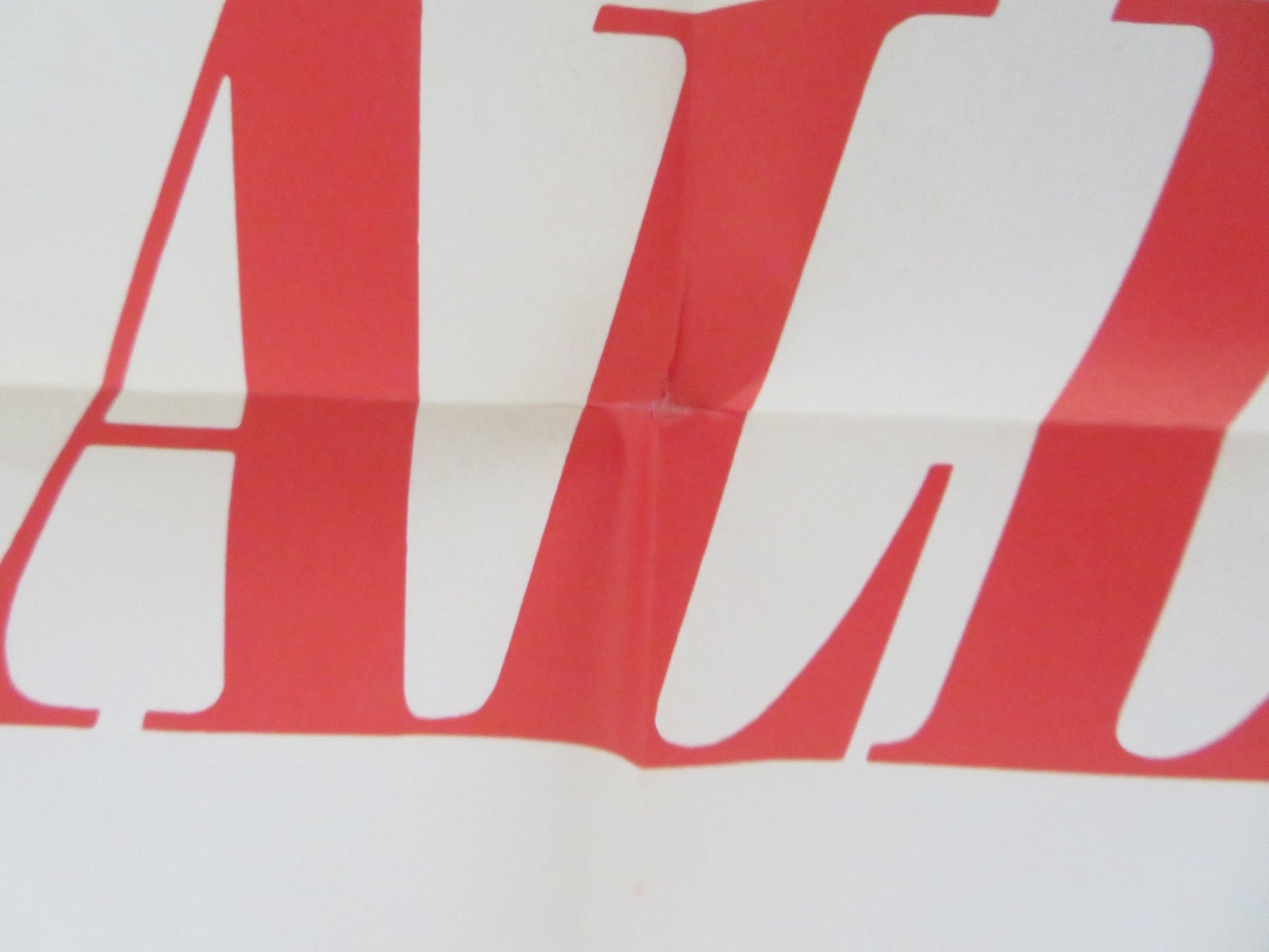 BOLSHOI BALLET '67 FOLDED US ONE SHEET POSTER ARIANE NATALIA BESSMERTNOVA 1965 Rendezvous Cinema Movie posters