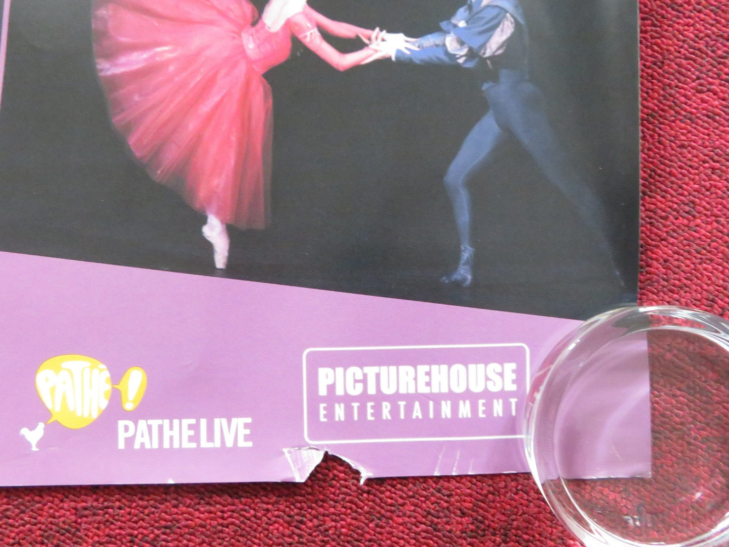 BOLSHOI BALLET - 8 EXCEPTIONAL BALLETS IN YOUR CINEMA UK QUAD ROLLED POSTER 2012 Rendezvous Cinema Movie posters