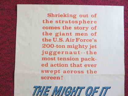 BOMBERS B - 52 US INSERT (14"x 36") POSTER NATALIE WOOD KARL MALDEN 1957 Rendezvous Cinema Movie posters