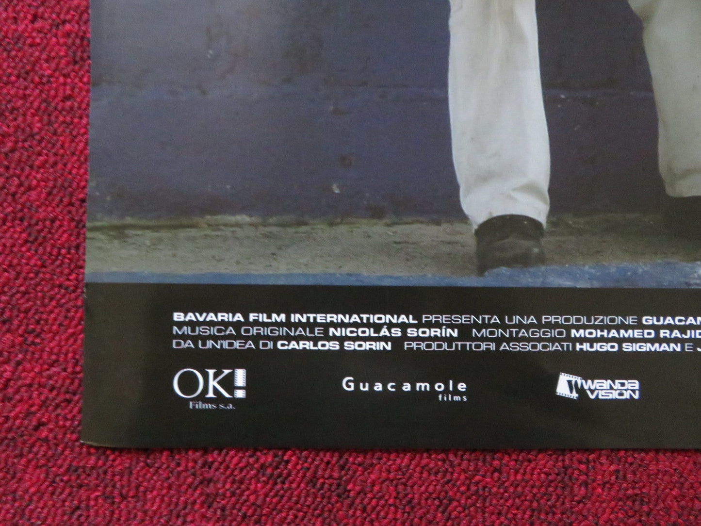 BOMBON EL PERRO - A ITALIAN FOTOBUSTA POSTER JUAN VILLEGAS WALTER DONADO 2004 Rendezvous Cinema Movie posters