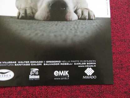 BOMBON EL PERRO - A ITALIAN FOTOBUSTA POSTER JUAN VILLEGAS WALTER DONADO 2004 Rendezvous Cinema Movie posters