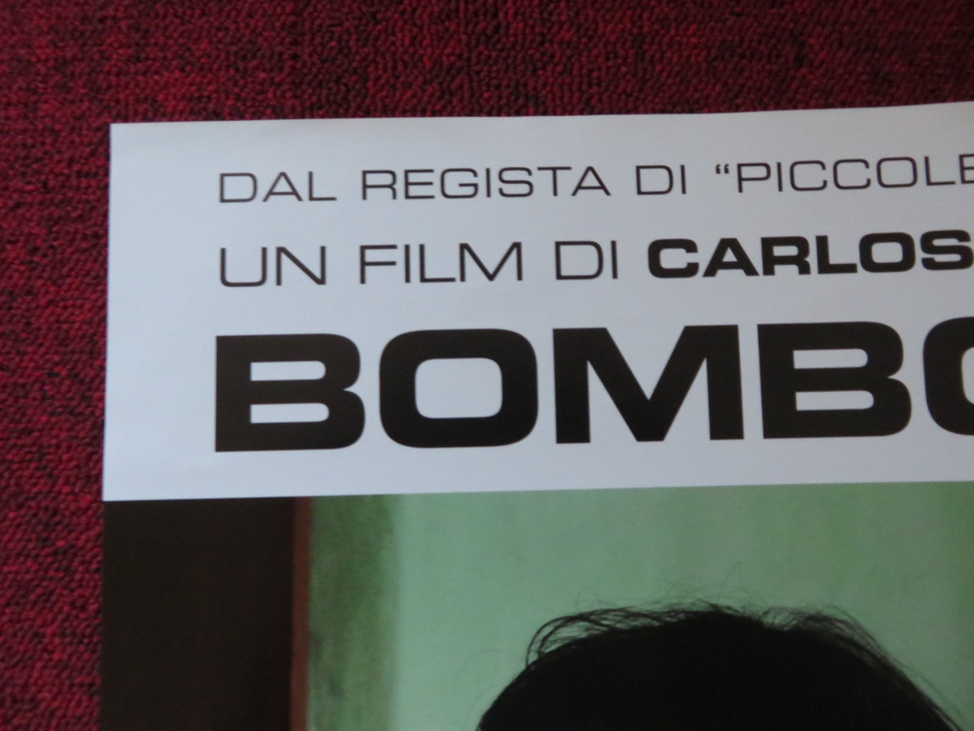 BOMBON EL PERRO - D ITALIAN FOTOBUSTA POSTER JUAN VILLEGAS WALTER DONADO 2004 Rendezvous Cinema Movie posters