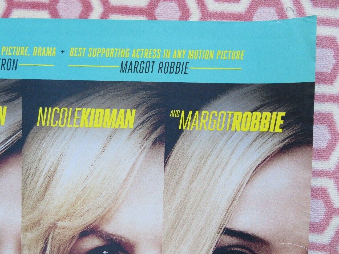 BOMBSHELL QUAD (30"x 40") ROLLED POSTER CHARLIZE THERON NICOLE KIDMAN M.ROBBIE Rendezvous Cinema Movie posters