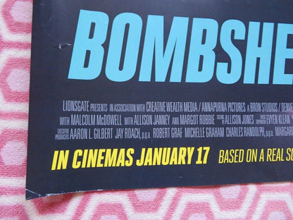 BOMBSHELL QUAD (30"x 40") ROLLED POSTER CHARLIZE THERON NICOLE KIDMAN M.ROBBIE Rendezvous Cinema Movie posters