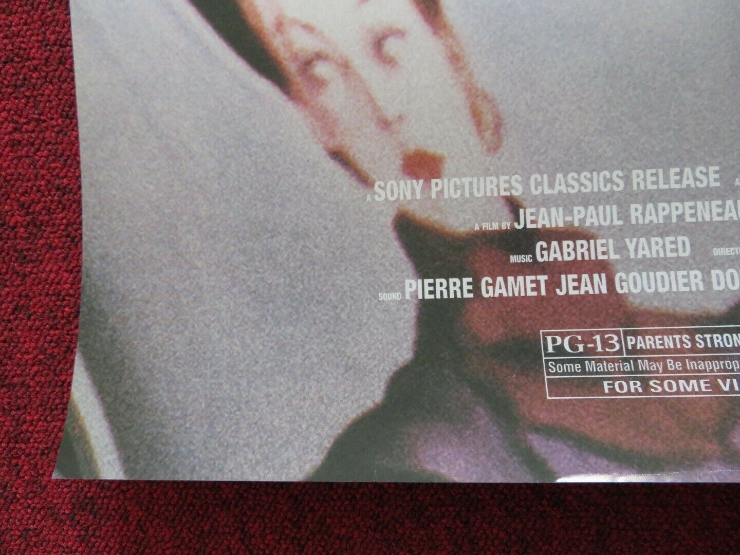 BON VOYAGE US ONE SHEET ROLLED POSTER ISABELLE ADJANI GERARD DEPARDIEU 2003 Movie posters