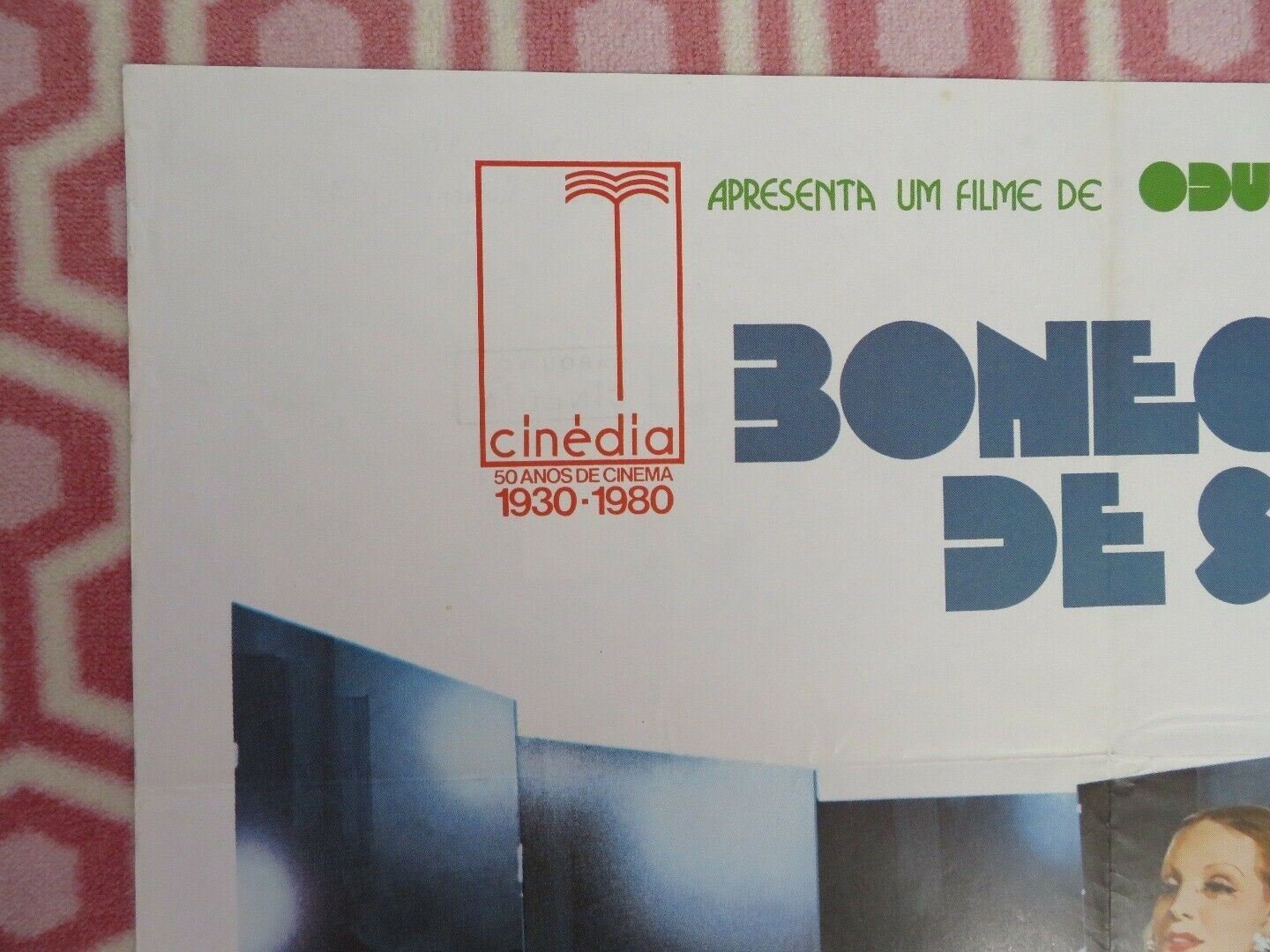 BONEQUINHA DE SEDA PORTUGUESE (36"x 25") POSTER GILDA ABREU 1980 Movie posters