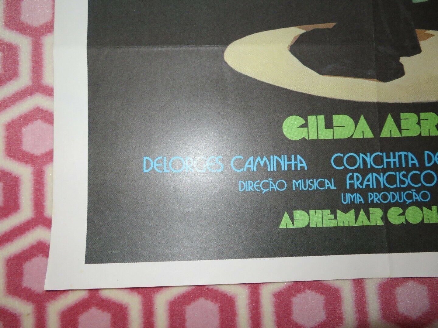BONEQUINHA DE SEDA PORTUGUESE (36"x 25") POSTER GILDA ABREU 1980 Movie posters