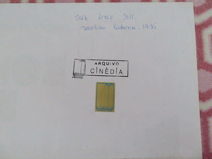 BONEQUINHA DE SEDA PORTUGUESE (36"x 25") POSTER GILDA ABREU 1980 Movie posters