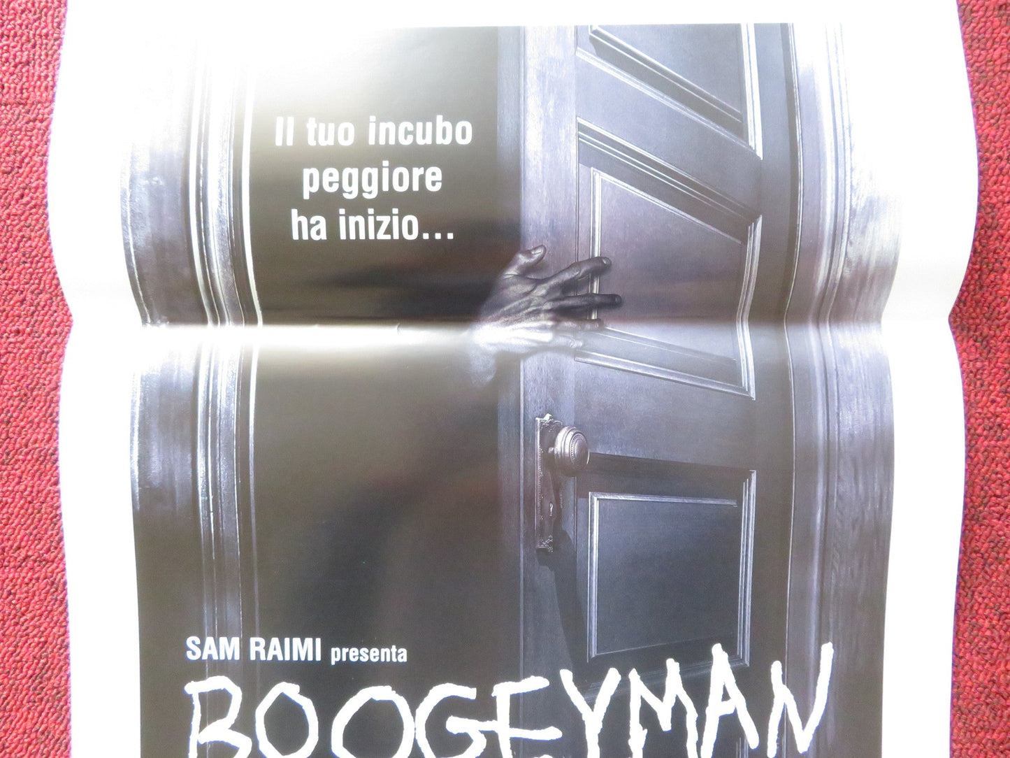 BOOGEYMAN ITALIAN LOCANDINA POSTER SAMI RAMI BARRY WATSON 2005 Rendezvous Cinema Movie posters