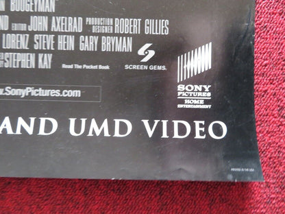 BOOGEYMAN VHS DVD US ONE SHEET POSTER ROLLED BARRY WATSON EMILY DESCHANEL 2004 Movie posters