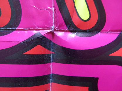BOOGIEVISION FOLDED US ONE SHEET POSTER BERT BELANT MICHAEL BLAKNEY 1977 Movie posters