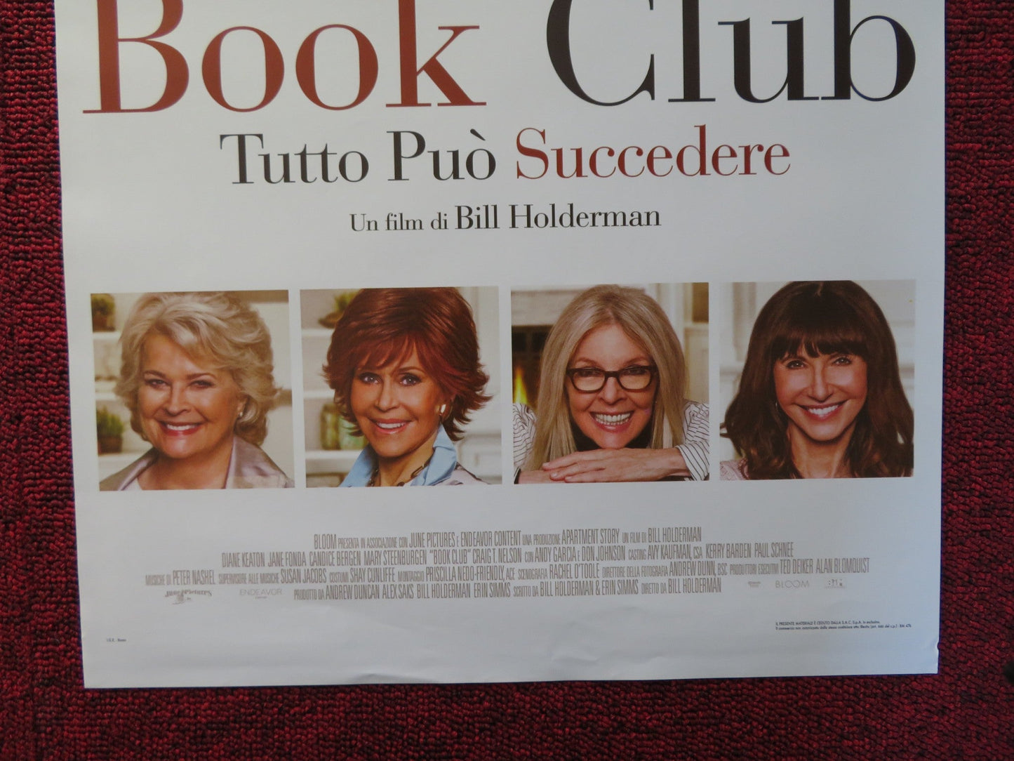 BOOK CLUB ITALIAN LOCANDINA POSTER DIANE KEATON JANE FONDA 2018 Rendezvous Cinema Movie posters