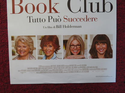 BOOK CLUB ITALIAN LOCANDINA POSTER DIANE KEATON JANE FONDA 2018 Rendezvous Cinema Movie posters